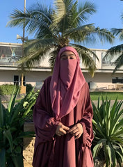Tie Sleeves Romantic-Front Open Abaya