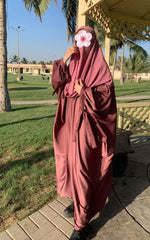 Tie Sleeves Romantic-Front Open Abaya