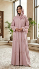 CLASSIC MODEST CUT DANA WITH STALLER ABAYA SET