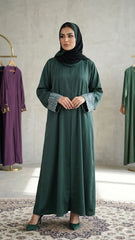 ELITE SLEEVES HAND WORK ABAYA SET