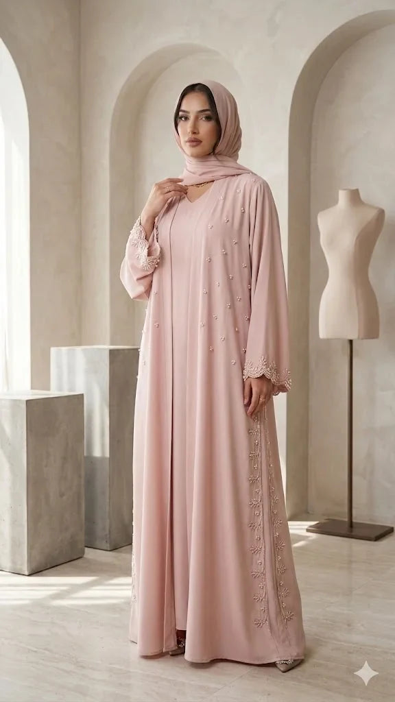 HAND WORK MYSTIC ABAYA SET