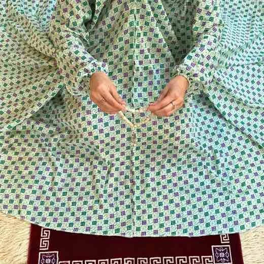 PRINTED Namaz Chadar – Forest Ensemble
