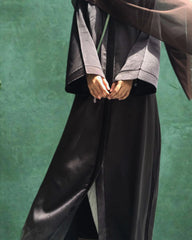 UAE/DUBAI-Imported Front Open With Premium Quality Abaya
