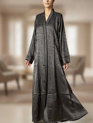 UAE/DUBAI-Imported Front Open With Premium Quality Abaya