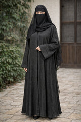 UAE/DUBAI-Imported Front Open With Premium Quality Abaya